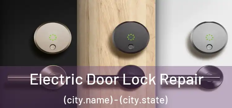 Electric Door Lock Repair (city.name) - (city.state)